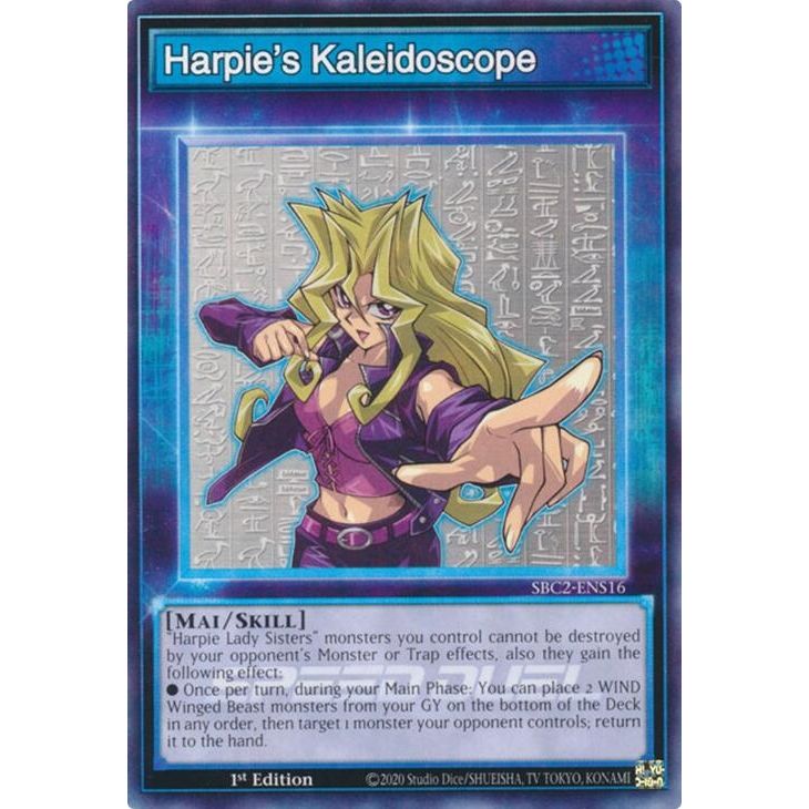 Image for Harpie's Kaleidoscope (SBC2-ENS16) (SBC2) - YuGiOh