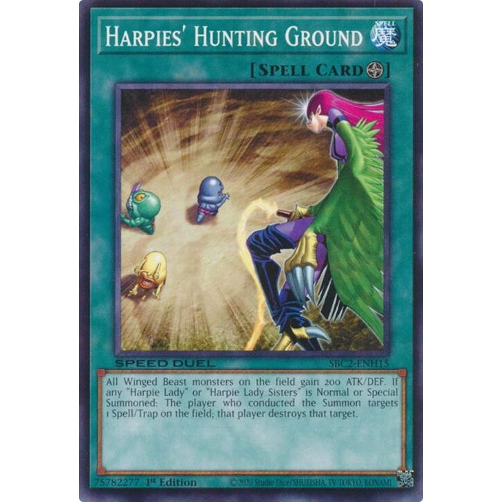 Image for Harpies' Hunting Ground (SBC2-ENH15) (SBC2) - YuGiOh