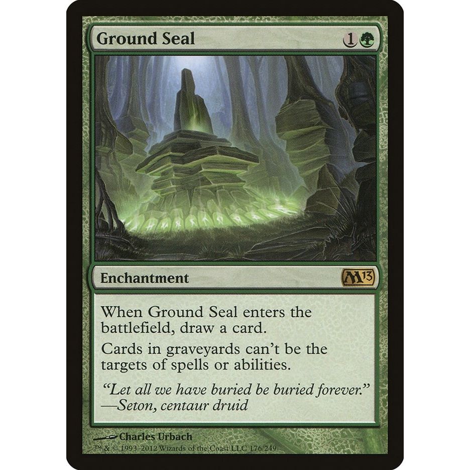 Image for Ground Seal (176) (M13) - Magic: The Gathering