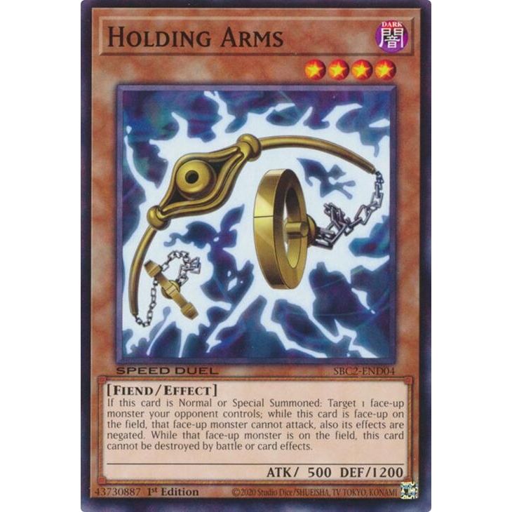 Image for Holding Arms (SBC2-END04) (SBC2) - YuGiOh