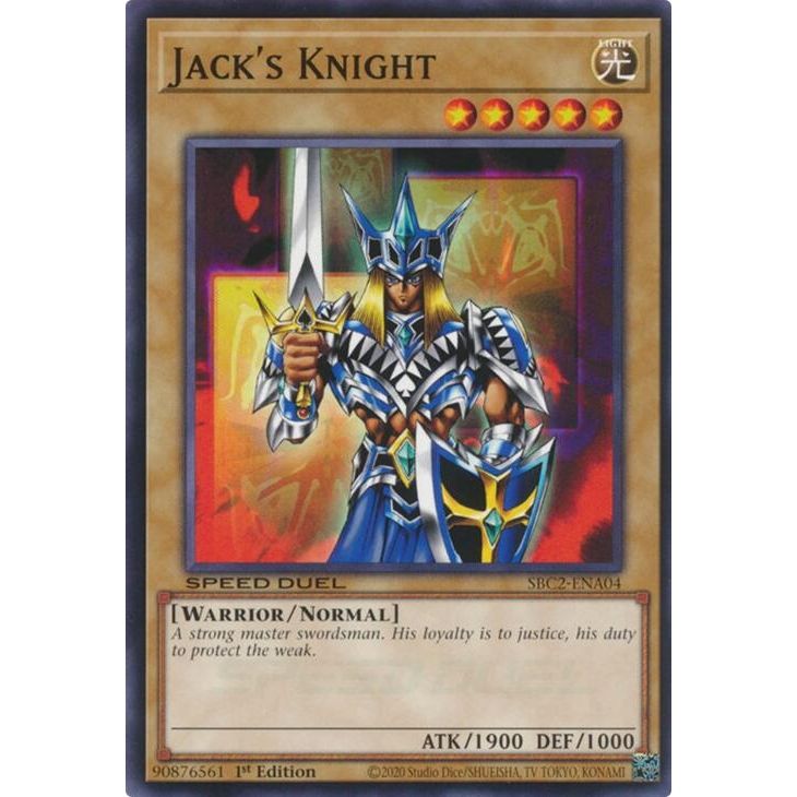Image for Jack's Knight (SBC2-ENA04) (SBC2) - YuGiOh