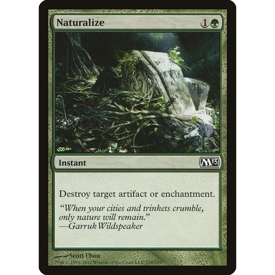 Image for Naturalize (178) (M13) - Magic: The Gathering