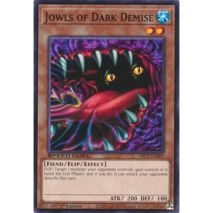 Image for Jowls of Dark Demise (SBC2-ENE09) (SBC2) - YuGiOh