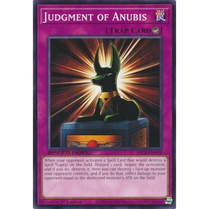 Image for Judgment of Anubis (SBC2-ENG19) (SBC2) - YuGiOh
