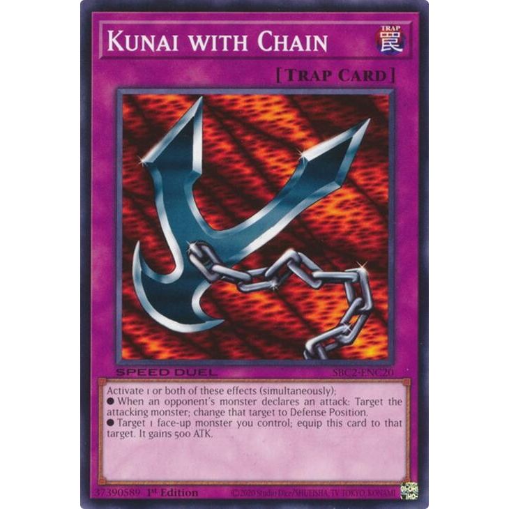 Image for Kunai with Chain (SBC2-ENC20) (SBC2) - YuGiOh