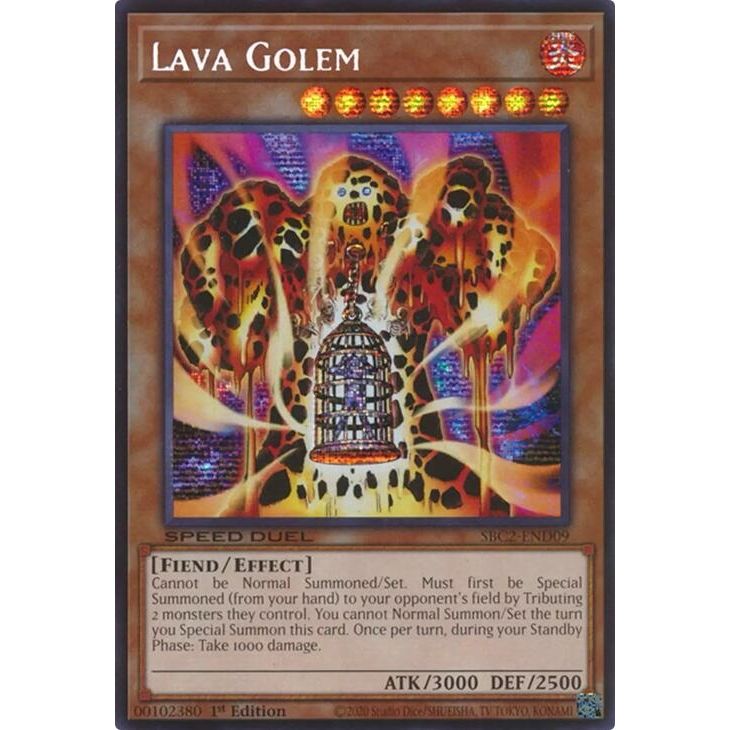 Image for Lava Golem (PSR) (SBC2-END09) (SBC2) - YuGiOh