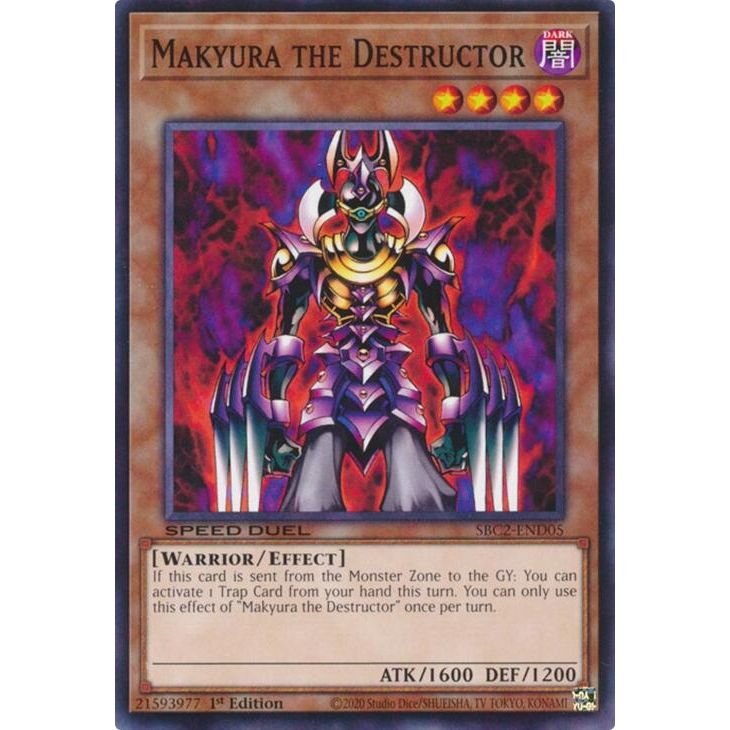 Image for Makyura the Destructor (SBC2-END05) (SBC2) - YuGiOh