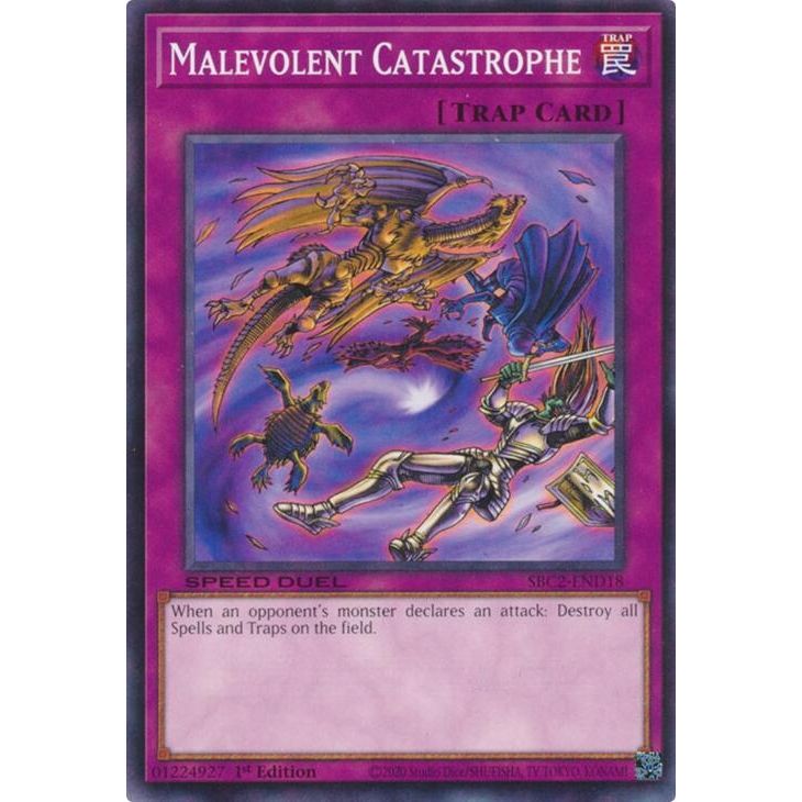 Image for Malevolent Catastrophe (SBC2-END18) (SBC2) - YuGiOh