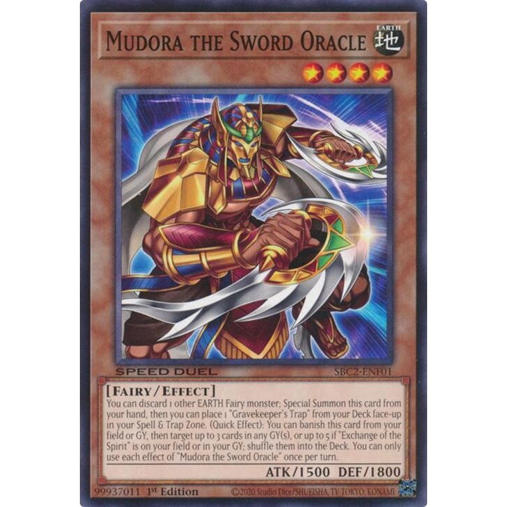 Image for Mudora the Sword Oracle (SBC2-ENF01) (SBC2) - YuGiOh
