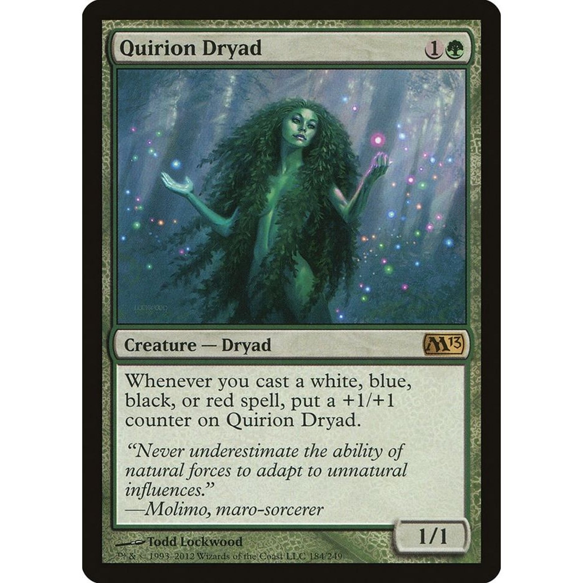 Image for Quirion Dryad (184) (M13) - Magic: The Gathering
