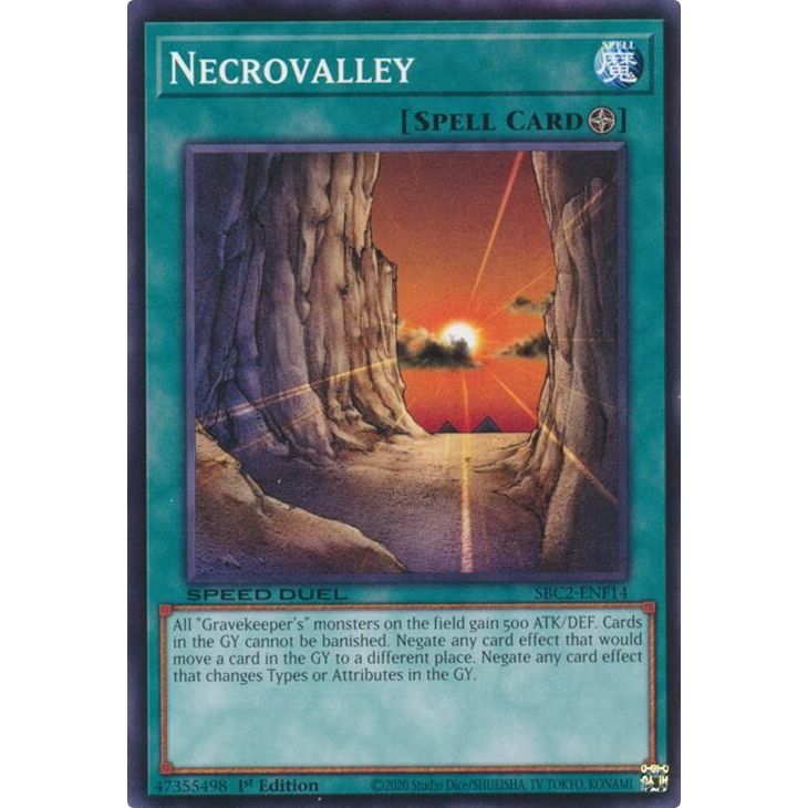 Image for Necrovalley (SBC2-ENF14) (SBC2) - YuGiOh