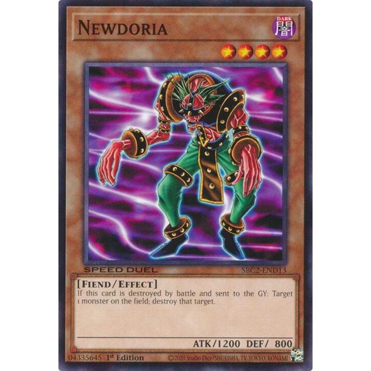 Image for Newdoria (SBC2-END13) (SBC2) - YuGiOh