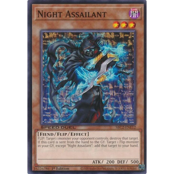 Image for Night Assailant (SBC2-ENE12) (SBC2) - YuGiOh