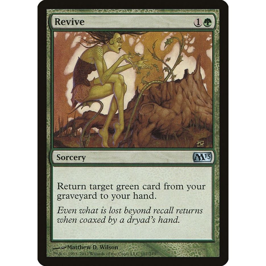 Image for Revive (187) (M13) - Magic: The Gathering