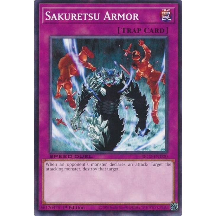 Image for Sakuretsu Armor (SBC2-END20) (SBC2) - YuGiOh