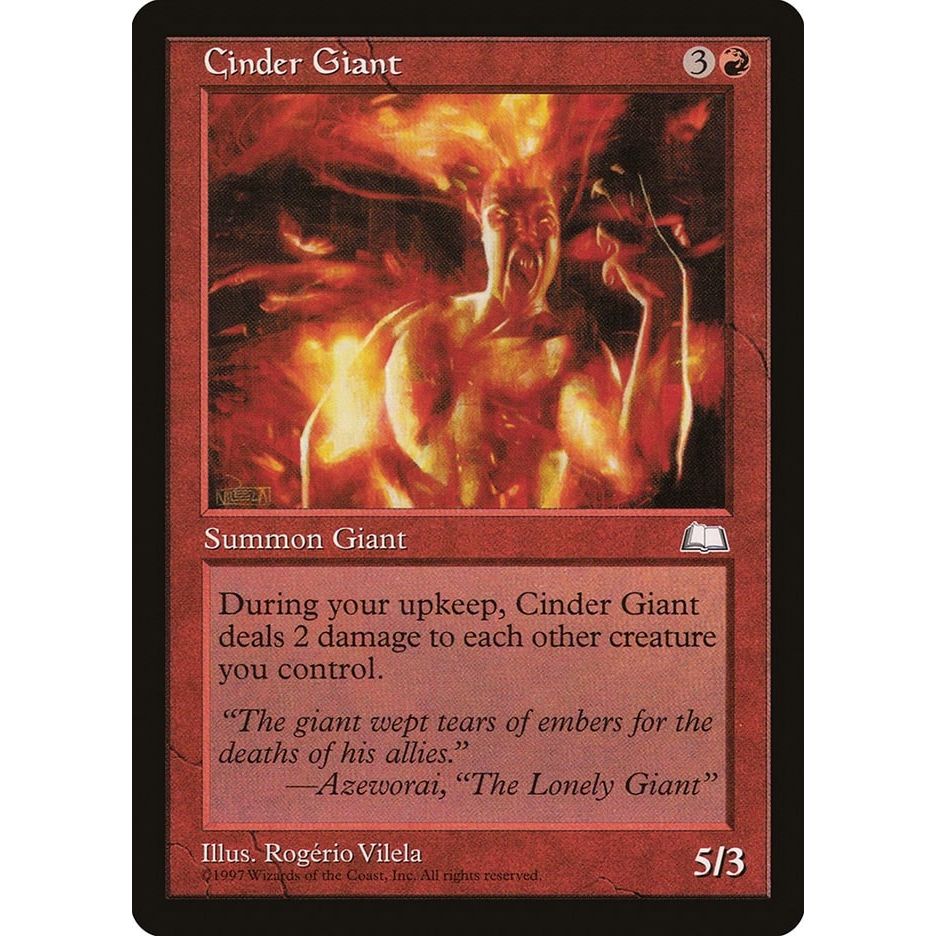 Image for Cinder Giant (WTH) - Magic: The Gathering