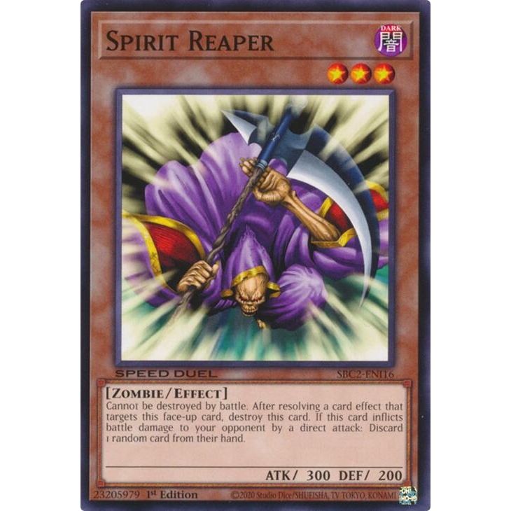 Image for Spirit Reaper (SBC2-ENI16) (SBC2) - YuGiOh