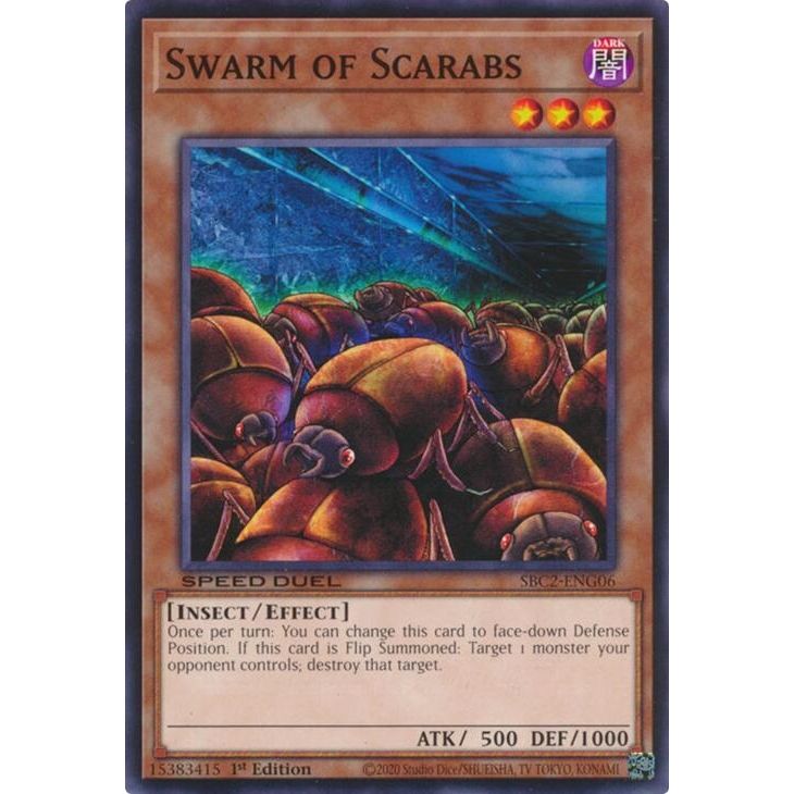 Image for Swarm of Scarabs (SBC2-ENG06) (SBC2) - YuGiOh