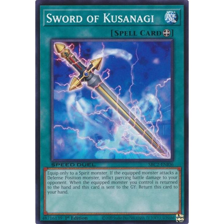 Image for Sword of Kusanagi (SBC2-ENI06) (SBC2) - YuGiOh