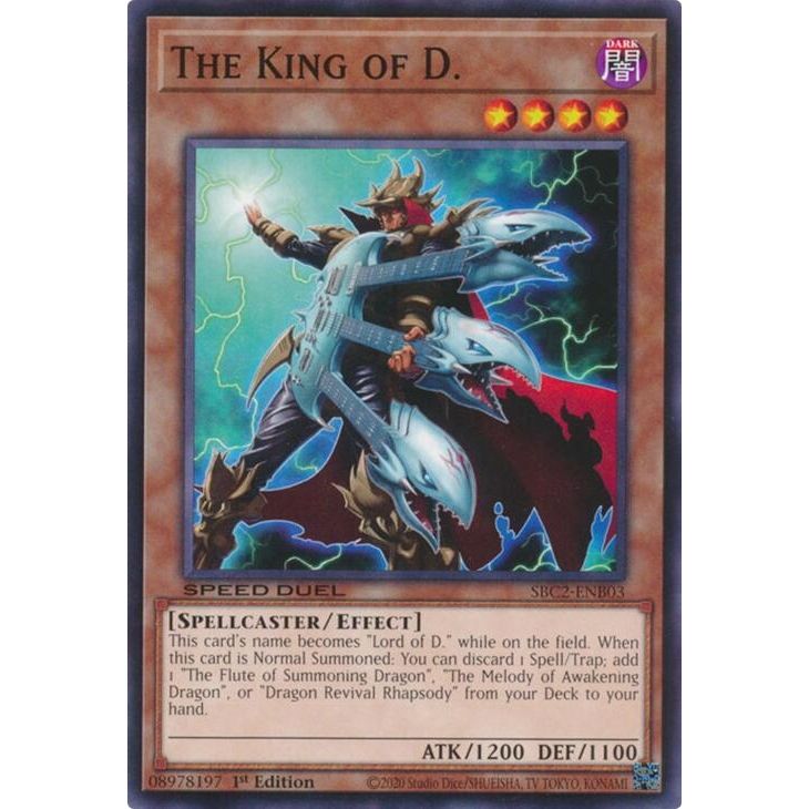Image for The King of D. (SBC2-ENB03) (SBC2) - YuGiOh