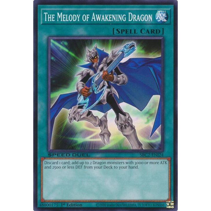 Image for The Melody of Awakening Dragon (SBC2-ENI24) (SBC2) - YuGiOh
