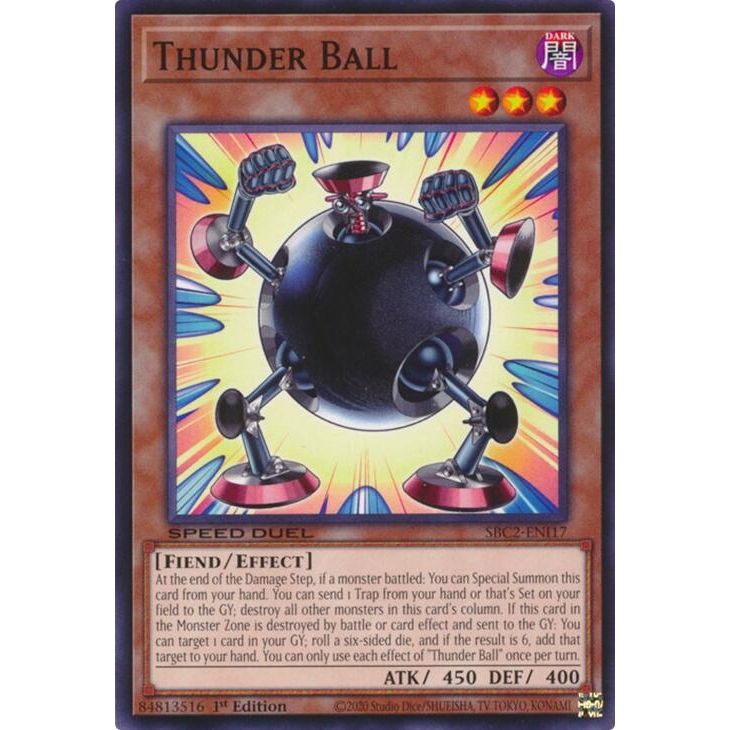 Image for Thunder Ball (SBC2-ENI17) (SBC2) - YuGiOh