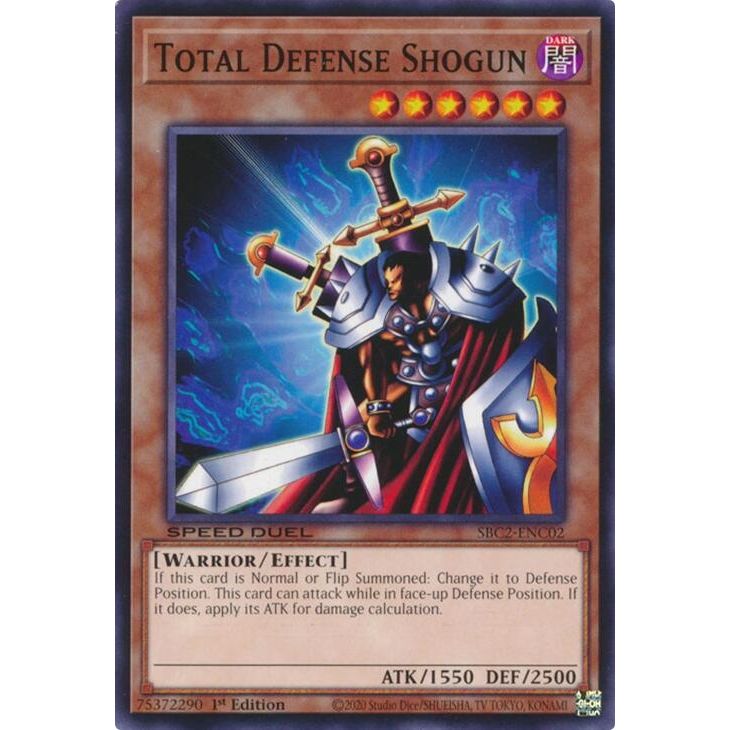 Image for Total Defense Shogun (SBC2-ENC02) (SBC2) - YuGiOh