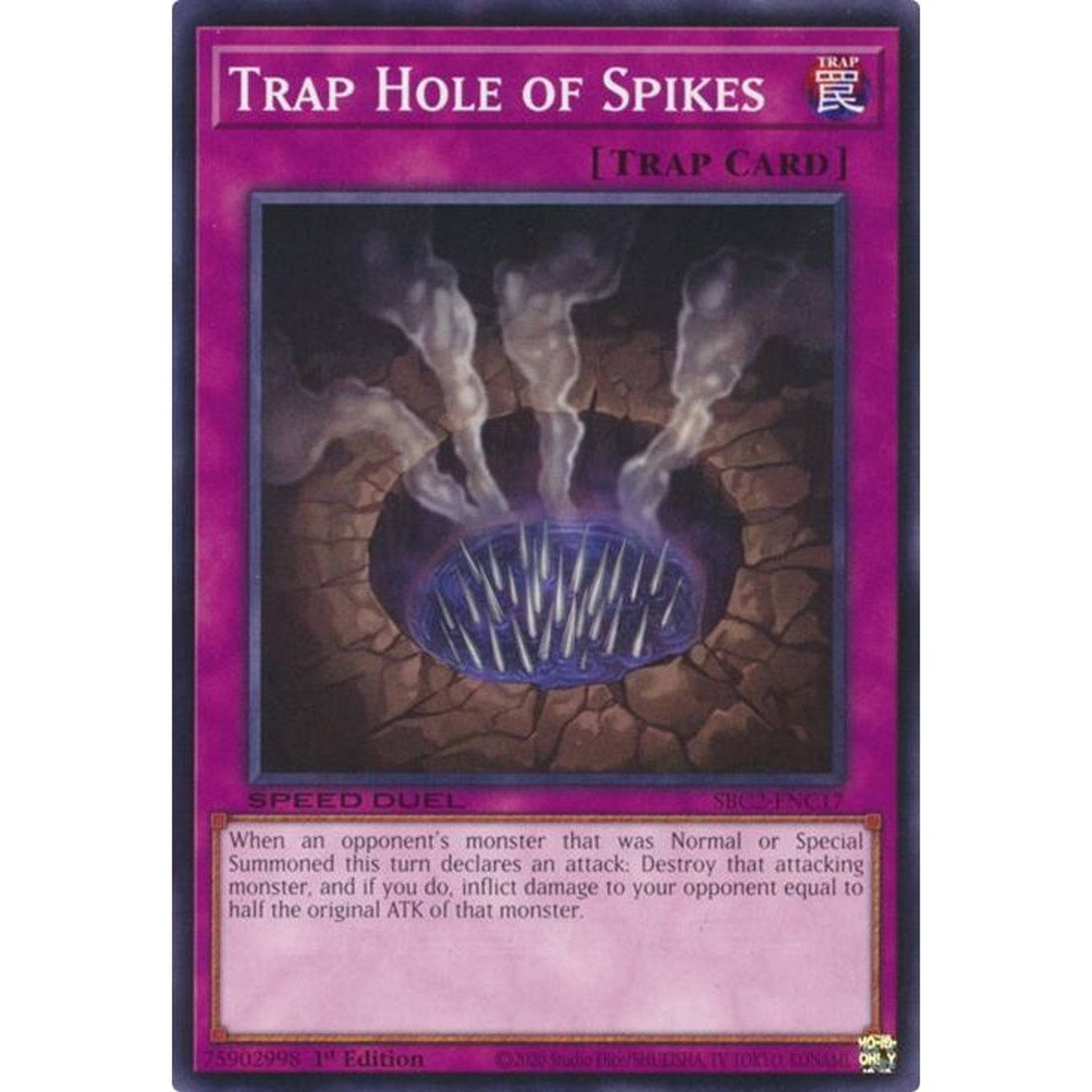 Image for Trap Hole of Spikes (SBC2-ENC17) (SBC2) - YuGiOh