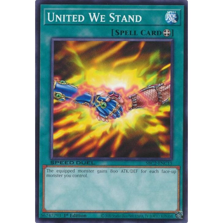 Image for United We Stand (SBC2-ENC15) (SBC2) - YuGiOh