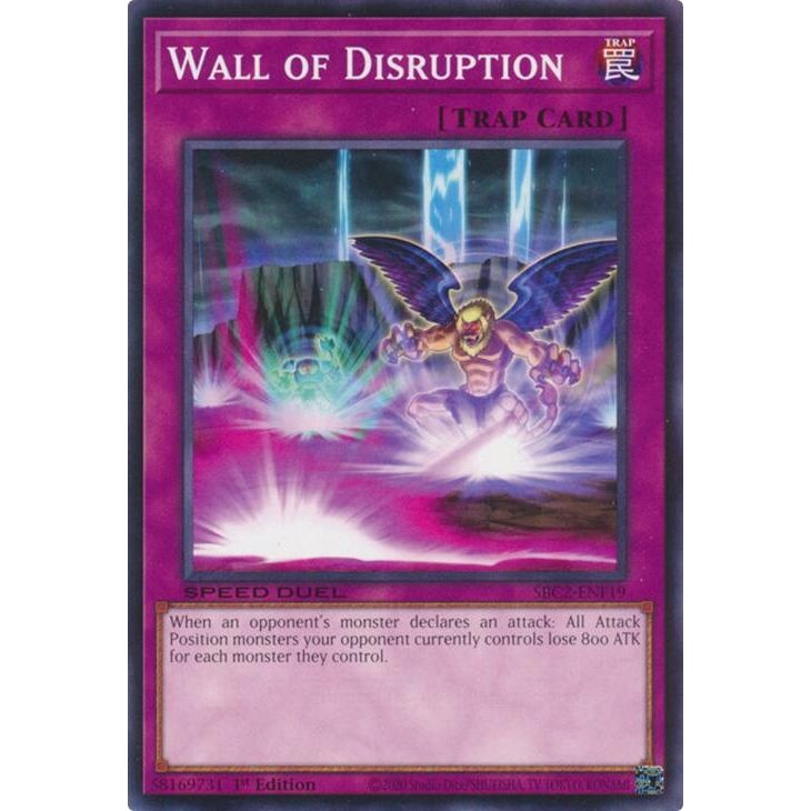 Image for Wall of Disruption (SBC2-ENF19) (SBC2) - YuGiOh