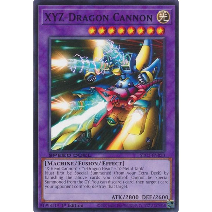 Image for XYZ-Dragon Cannon (SBC2-ENB20) (SBC2) - YuGiOh