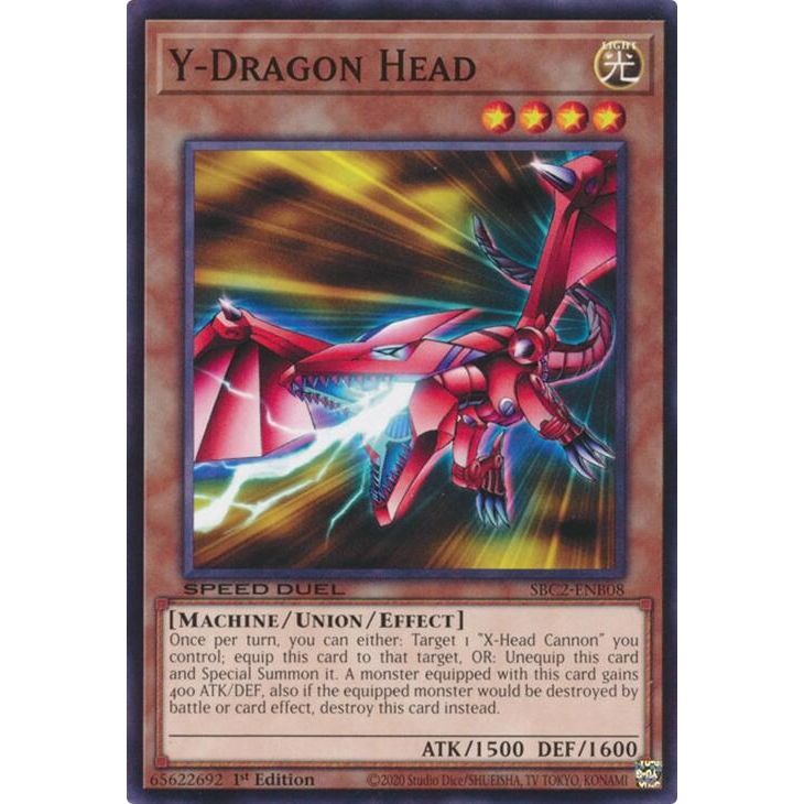 Image for Y-Dragon Head (SBC2-ENB08) (SBC2) - YuGiOh