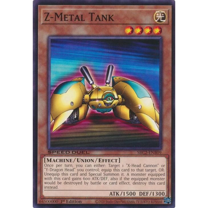 Image for Z-Metal Tank (SBC2-ENB09) (SBC2) - YuGiOh