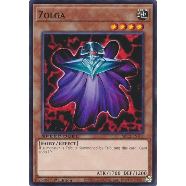 Image for Zolga (SBC2-ENF07) (SBC2) - YuGiOh