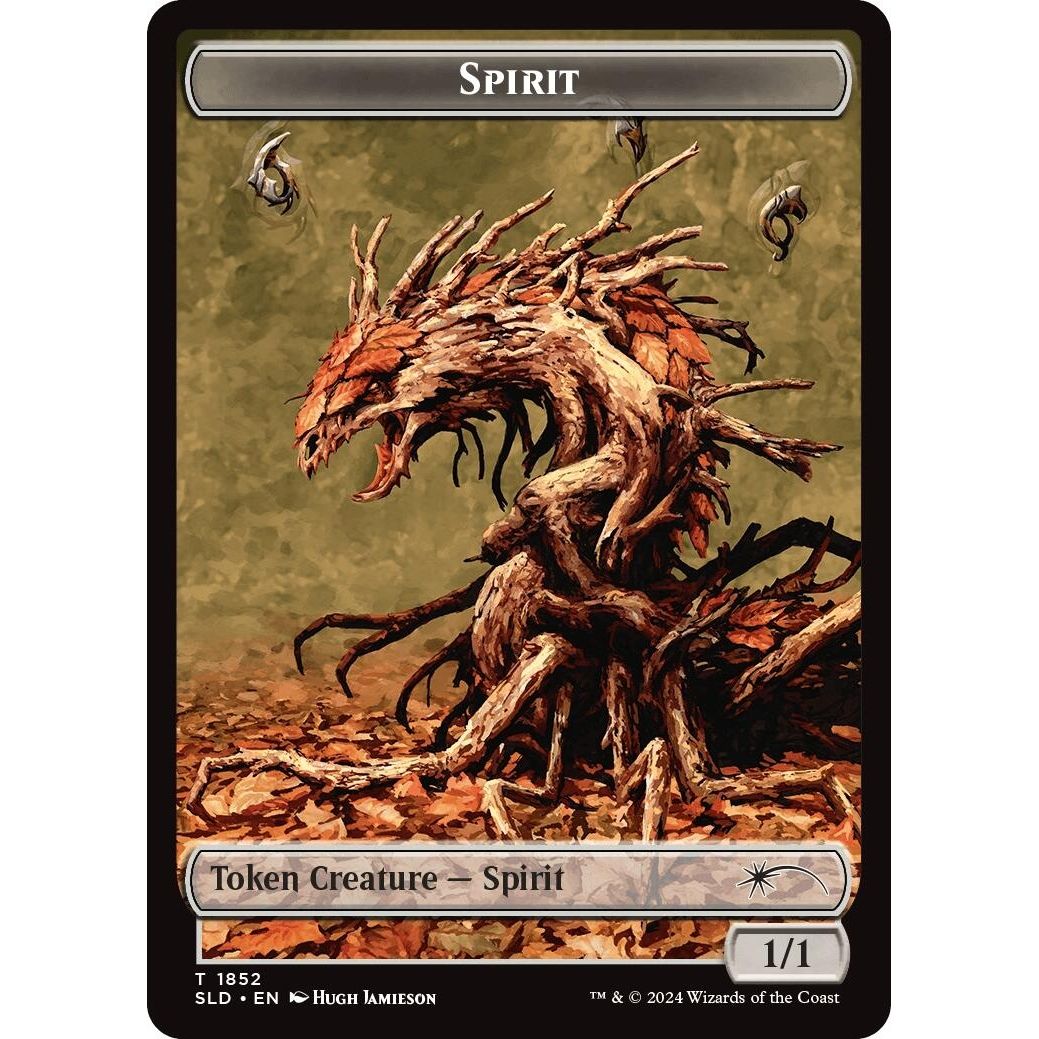 Image for Spirit (SLD) // Shapeshifter (KHM) Double-sided Token (1852 // 8) (SLD) - Magic: The Gathering