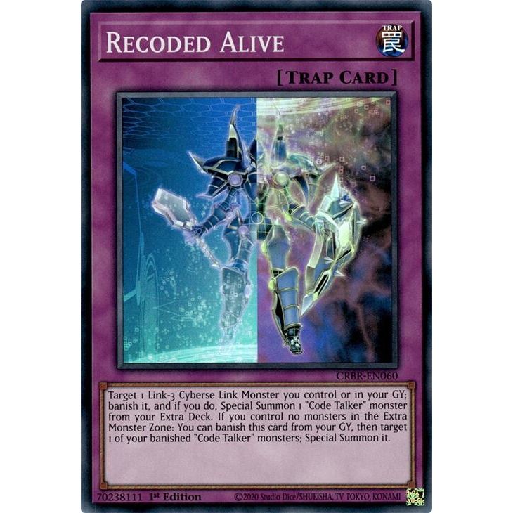 Image for Recoded Alive (SR) (CRBR-EN060) (CRBR) - YuGiOh