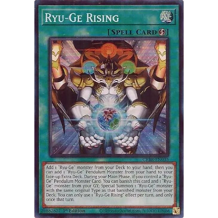 Image for Ryu-Ge Rising (SR) (CRBR-EN035) (CRBR) - YuGiOh
