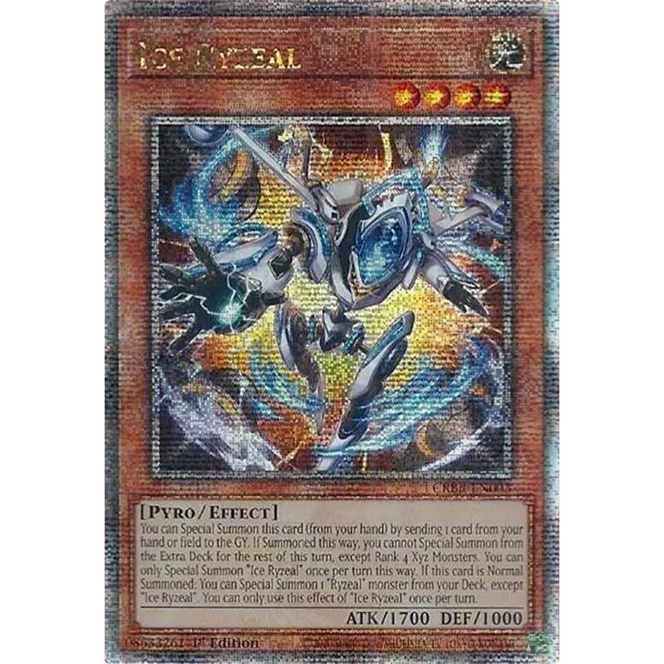 Image for Ice Ryzeal (Quarter Century Secret Rare) (CRBR-EN003) (CRBR) - YuGiOh