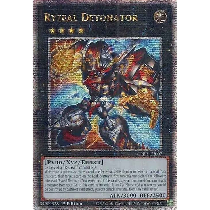 Image for Ryzeal Detonator (Quarter Century Secret Rare) (CRBR-EN007) (CRBR) - YuGiOh