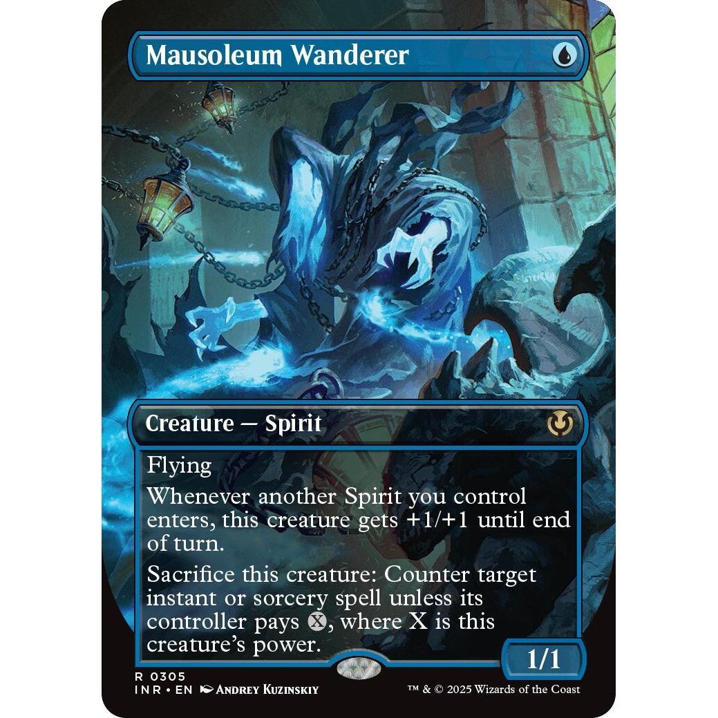Image for Mausoleum Wanderer (Borderless) (305) (INR) - Magic: The Gathering