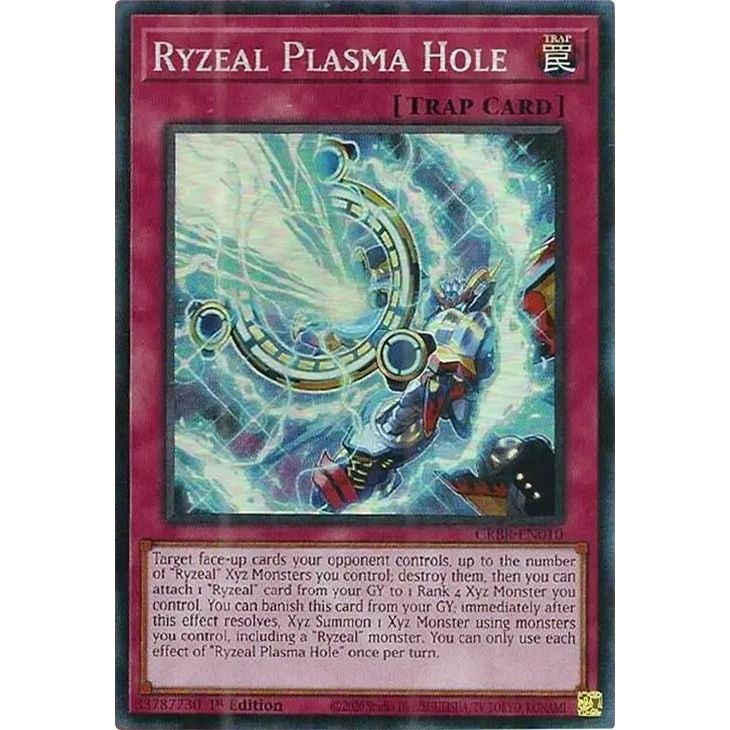 Image for Ryzeal Plasma Hole (CR) (CRBR-EN010) (CRBR) - YuGiOh