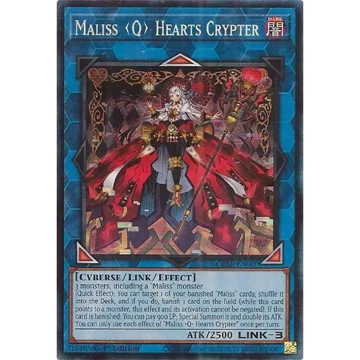 Image for Maliss Q Hearts Crypter (CR) (CRBR-EN020) (CRBR) - YuGiOh