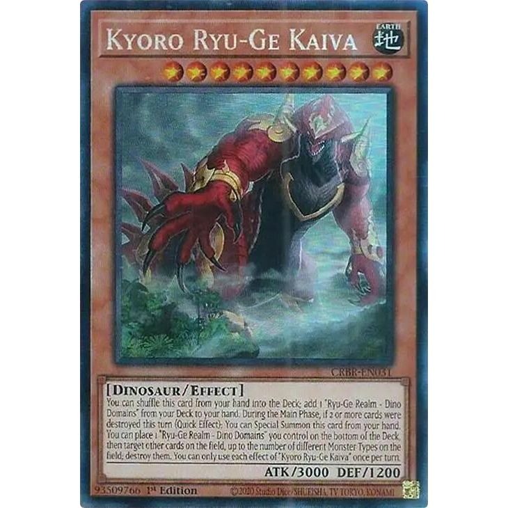 Image for Kyoro Ryu-Ge Kaiva (CR) (CRBR-EN031) (CRBR) - YuGiOh