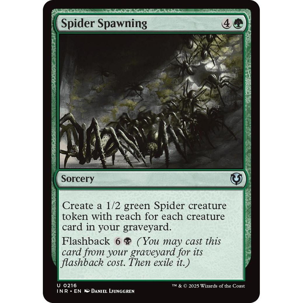 Image for Spider Spawning (216) (INR) - Magic: The Gathering