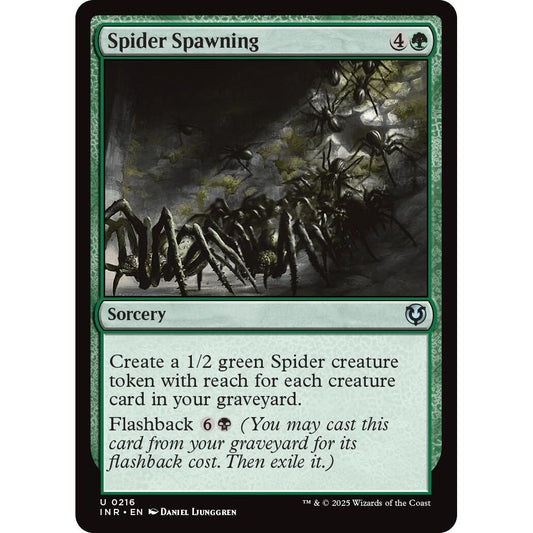 Image for Spider Spawning (216) (INR) - Magic: The Gathering