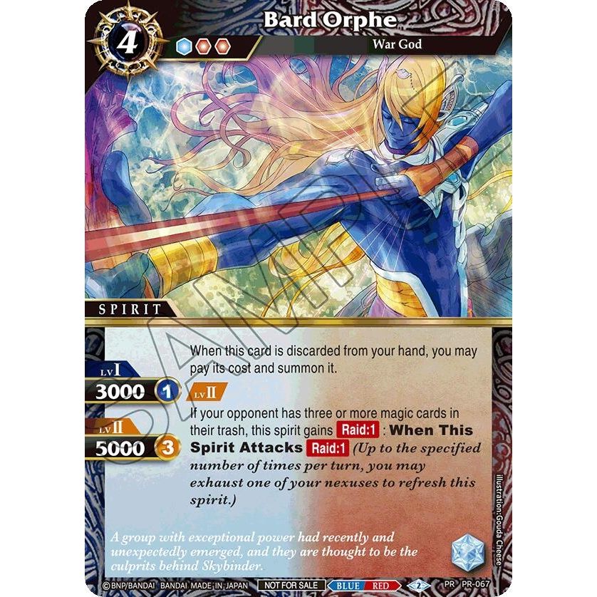 Image for Bard Orphe (Store Tournament & Sealed Deck Pack Vol.2) (PR-067) (LEP) - Battle Spirits Saga