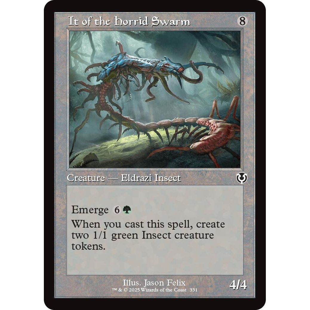 Image for It of the Horrid Swarm (Retro Frame) (331) (INR) - Magic: The Gathering