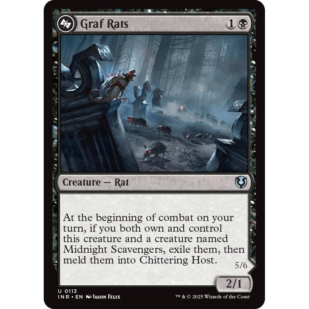 Image for Graf Rats (113) (INR) - Magic: The Gathering