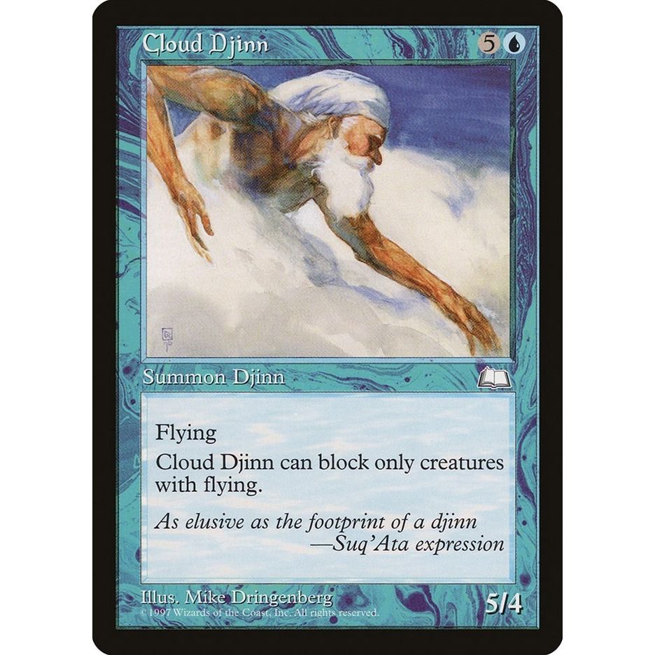 Image for Cloud Djinn (WTH) - Magic: The Gathering