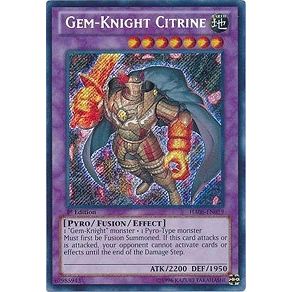 Image for Gem-Knight Citrine (HA06-EN019) (HA06) - YuGiOh